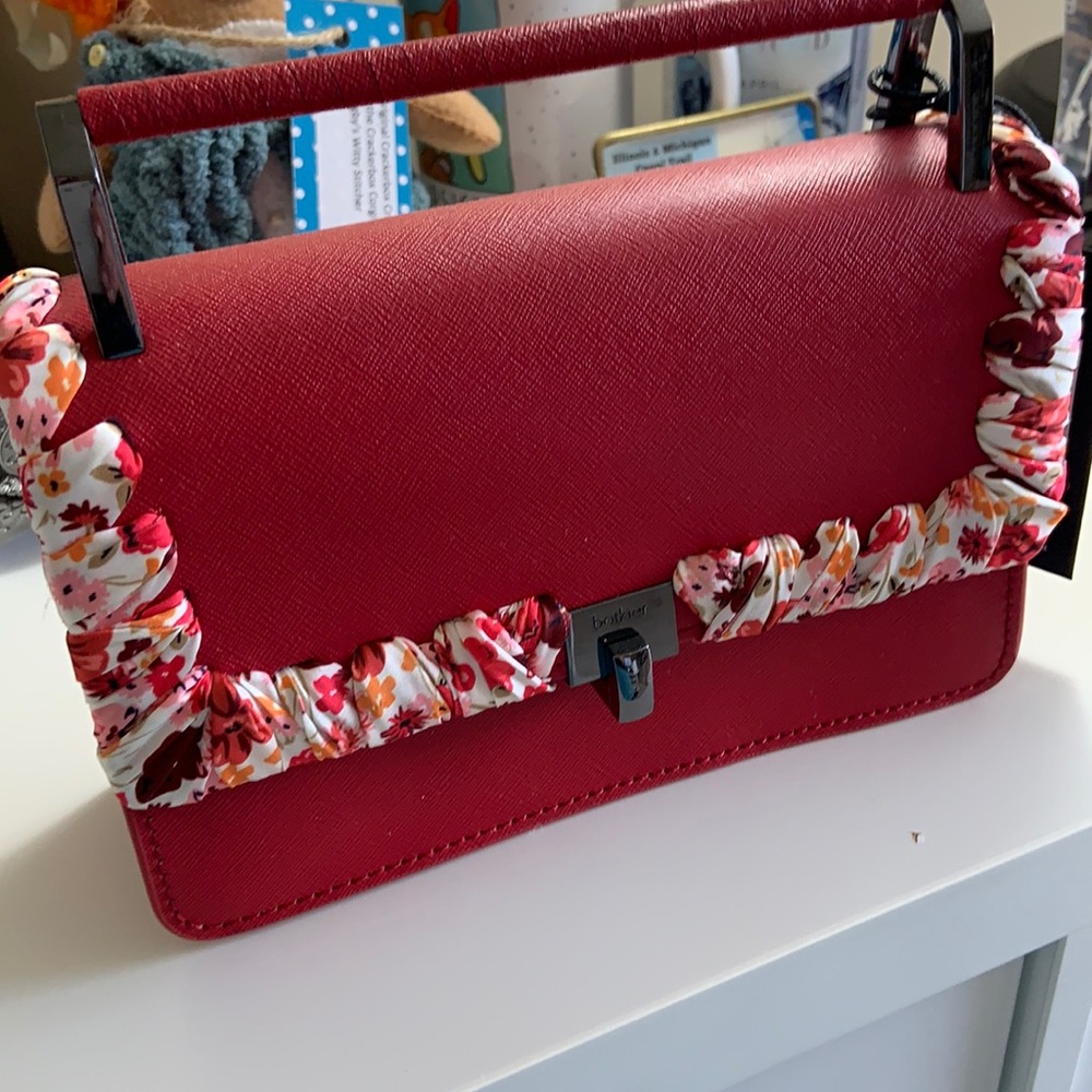 New Botkier crossbody Lennox small. Poppy stitch.